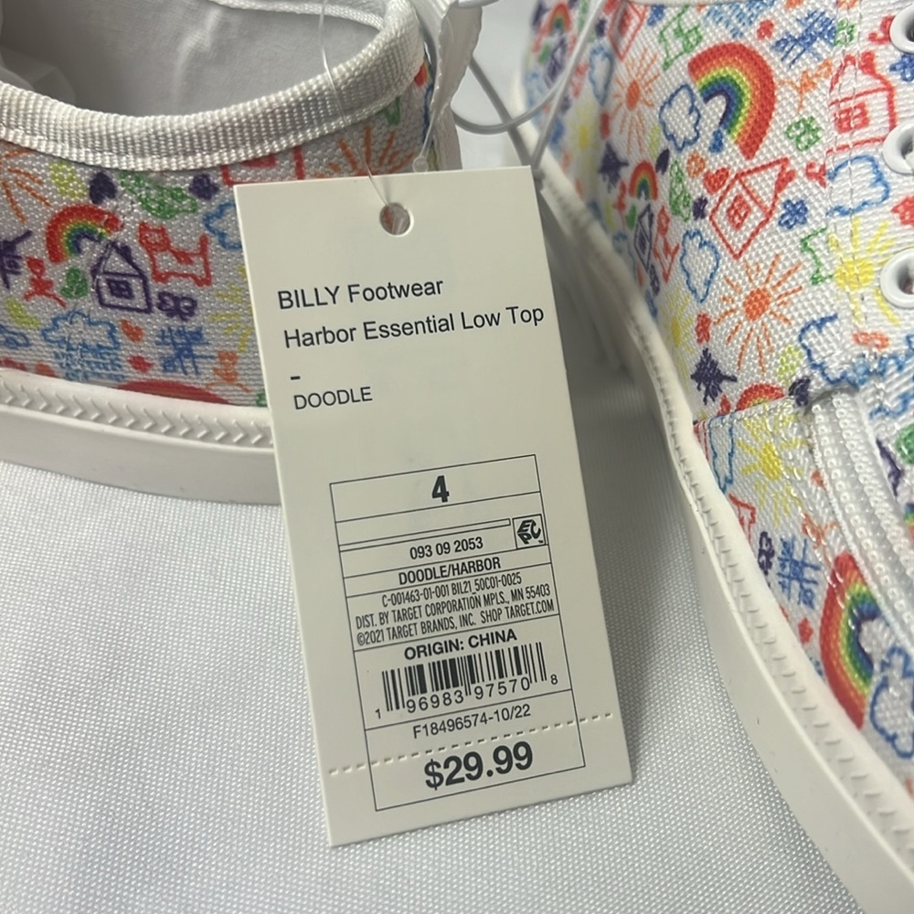 Billy Footwear Low Top Doodle - Picture 4 of 13